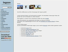 Tablet Screenshot of leguan.com